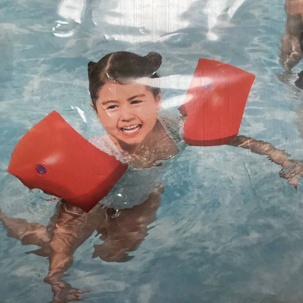 Bring on the Sun Red Inflatable Armbands Bundle New  10”x6” 3-6y